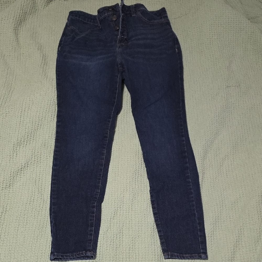 Women's Dark Blue Jeans